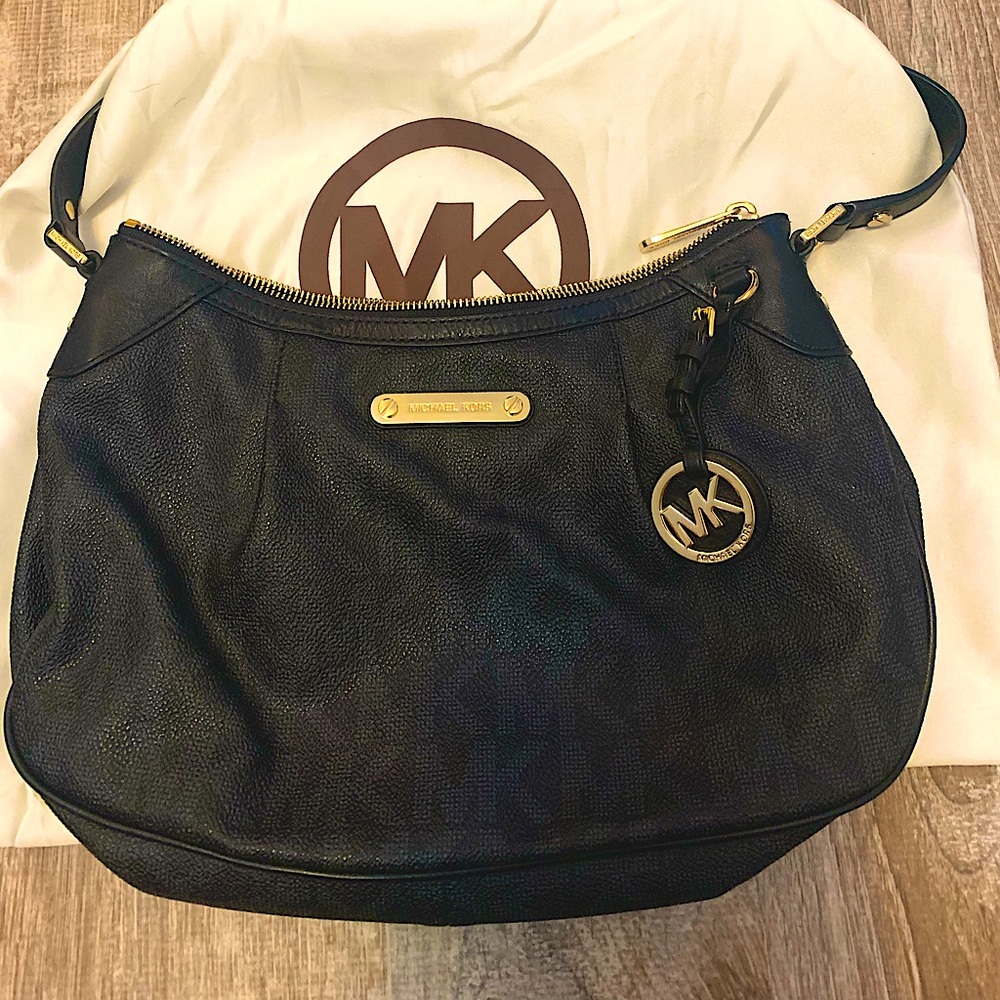 Leather Michael Kors Hand Bag